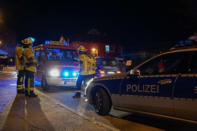 Holzmaden: Gasheizofen loest Brand in einer Gaststaette aus - eine Person verletzt